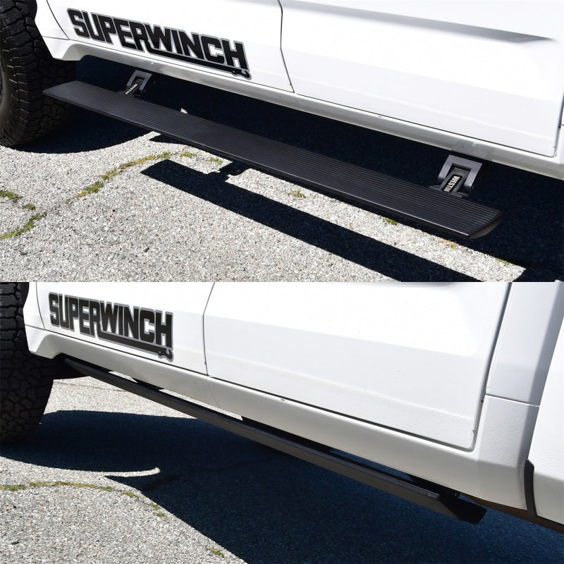 Westin Pro-e Electric Running Boards, Double Cab, fits Toyota Tundra