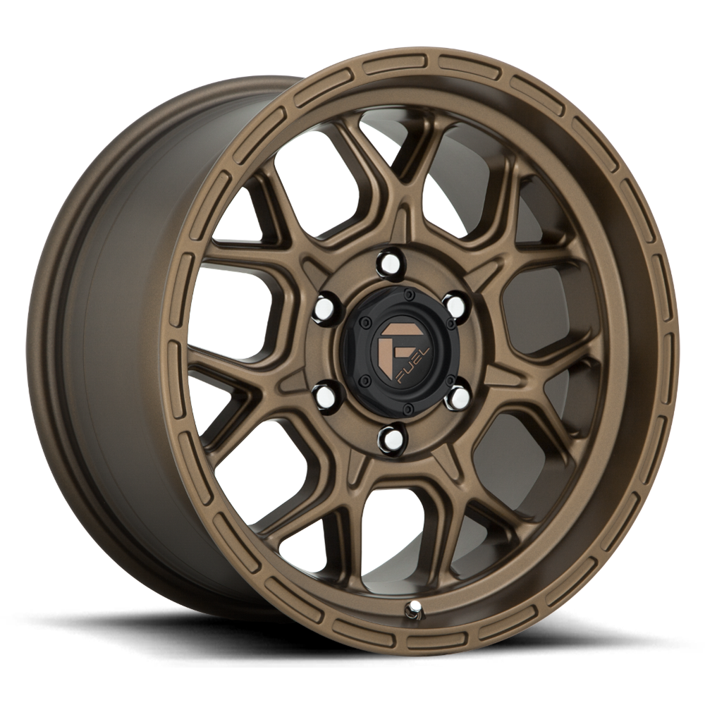 Fuel Tech D670 Matte Bronze wheel, multiple bolt patterns