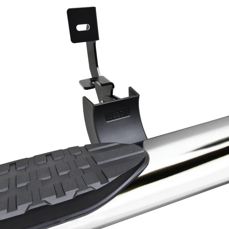 Westin PRO TRAXX 5 Oval Wheel-to-Wheel Nerf Step Bars, Crew Cab, 6.5 ft. Bed, fits Chevy Silverado HD 2500/3500