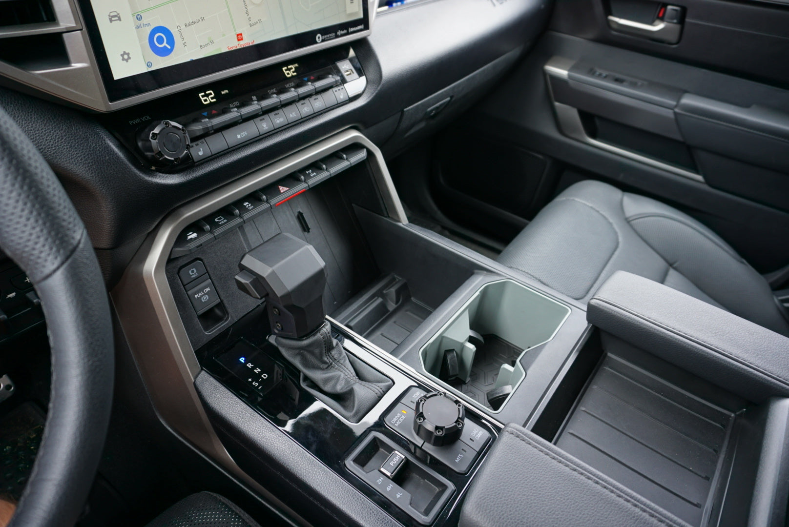 Oversize Cup Holder (2022+ Tundra) - Extra Large Universal Drink Holder Insert Accessory