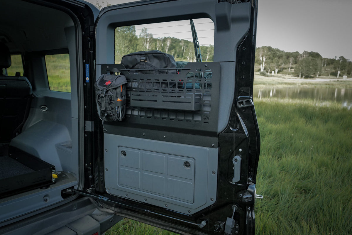 Canyon Adventure Vans rear door MOLLE panel passenger side for INEOS Grenadier