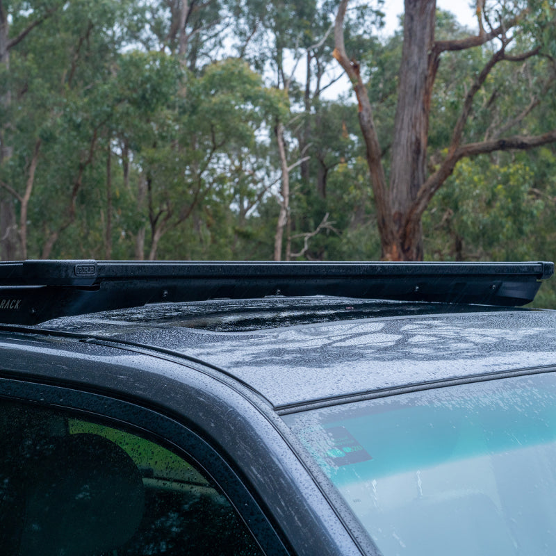 ARB BASE Flat Rack 72 x 51 in. with Mount Kit and Wind Deflector, fits Toyota Land Cruiser