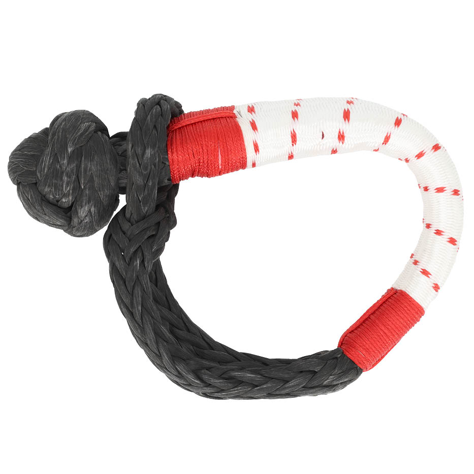 Overland Vehicle Systems 3/8 inch soft shackle with loop and abrasion sleeve