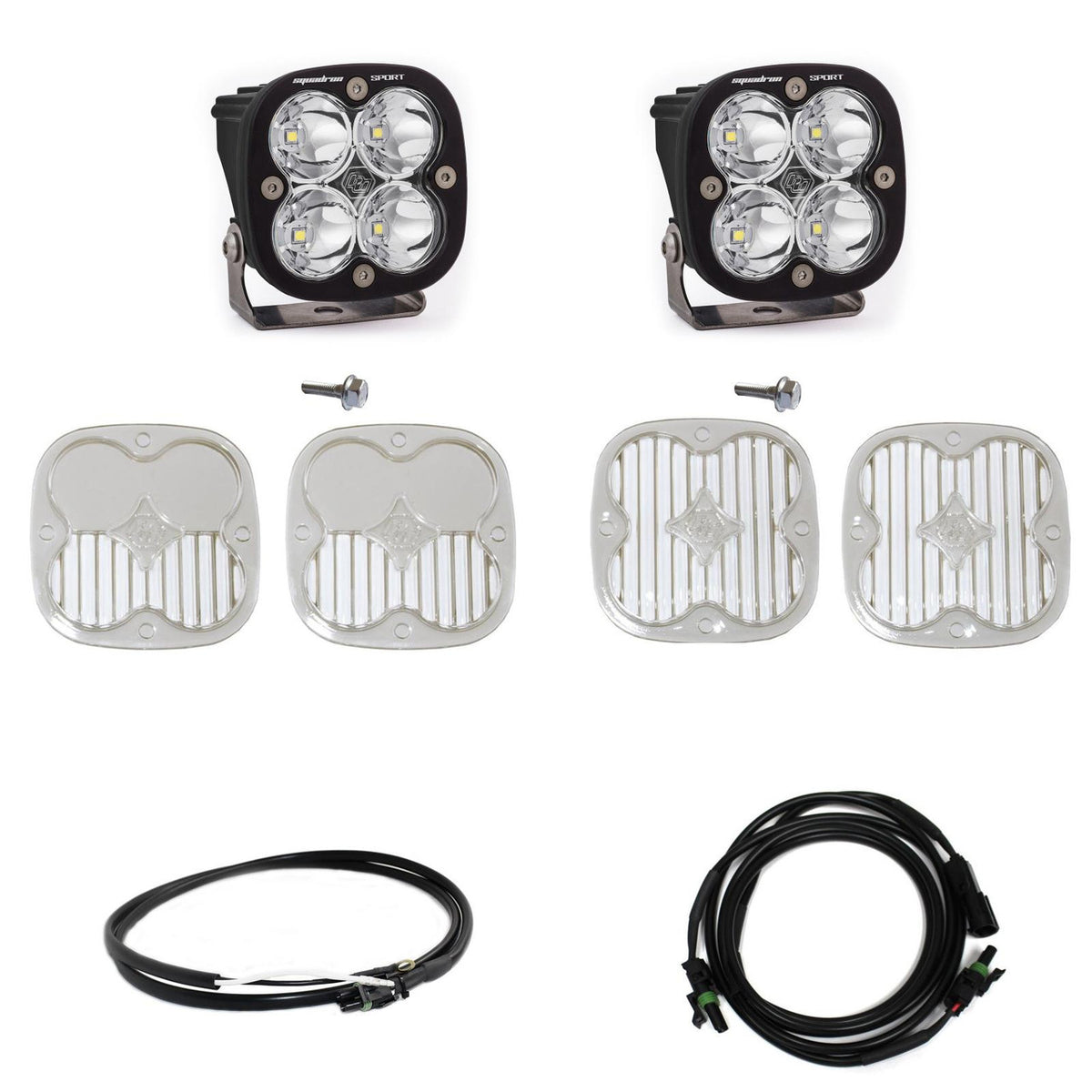 Baja Designs Squadron Sport A-pillar light kit for Ford Bronco 2021-2026