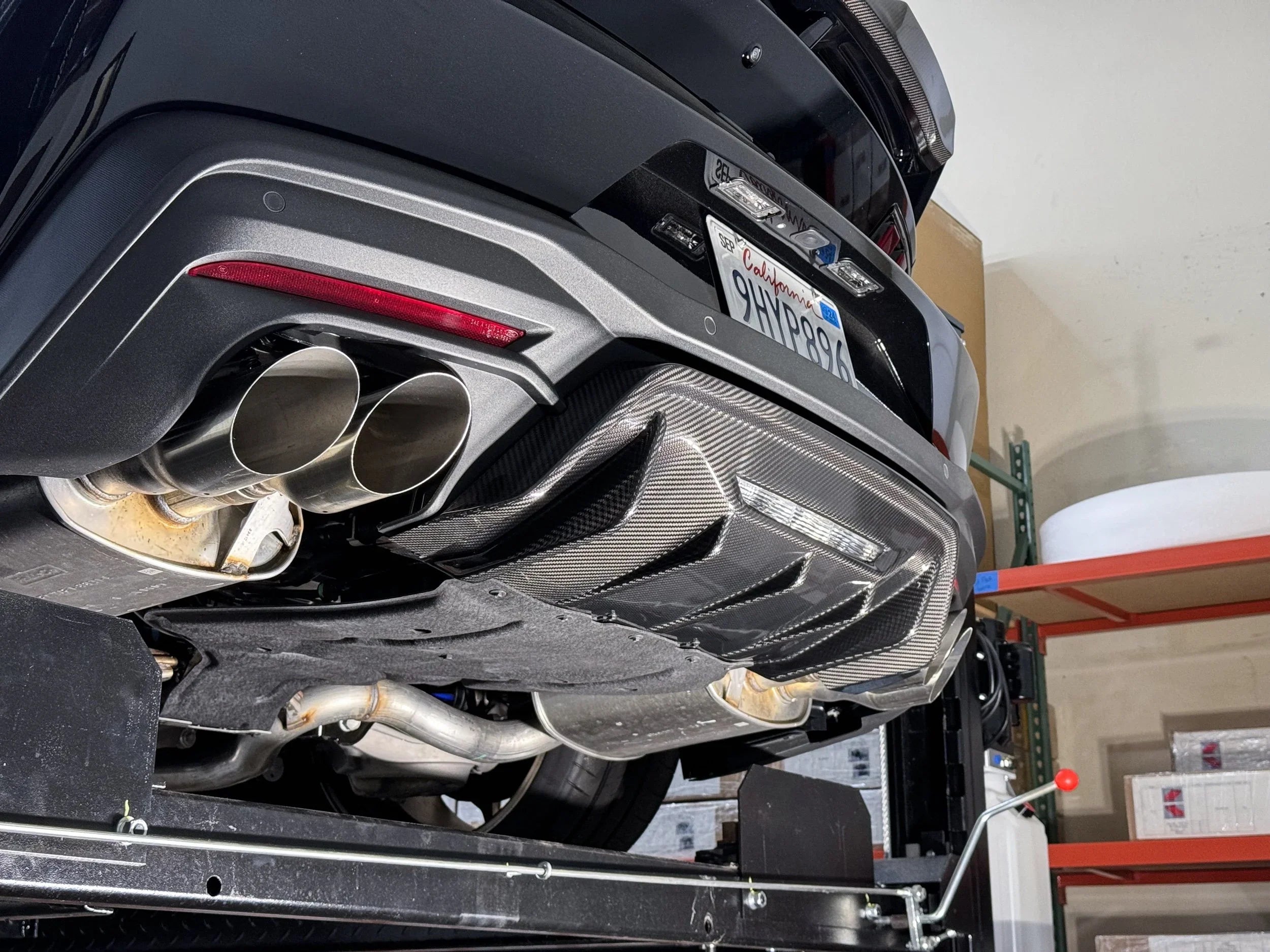 2024-Current Ford Mustang Rear Diffuser