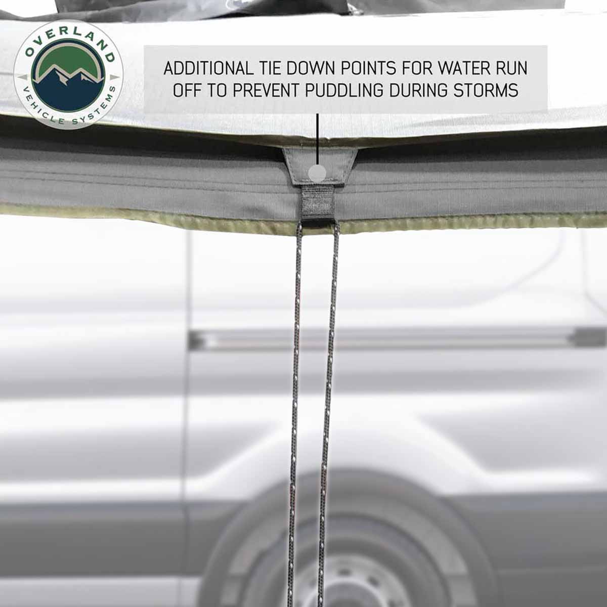 Overland Vehicle Systems HD Nomadic 180 awning for mid-high roof vans - view 5