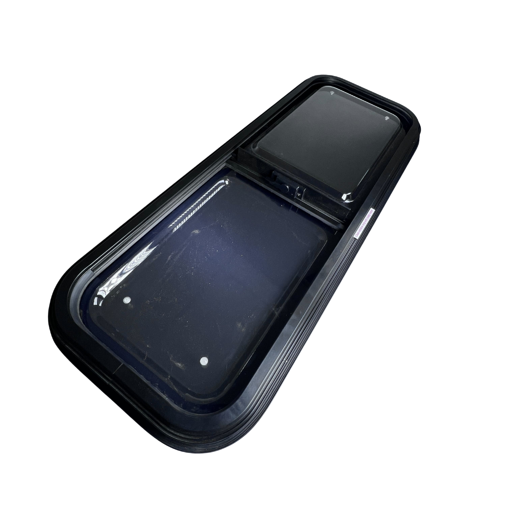 Acrylic Slider Window w/ Clamp Ring (Passenger Side) for Sprinter Van Wideout
