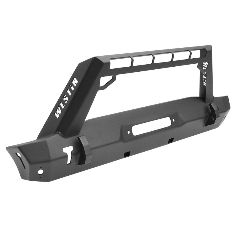 Westin WJ2 Stubby Front Bumper, fits Jeep Wrangler