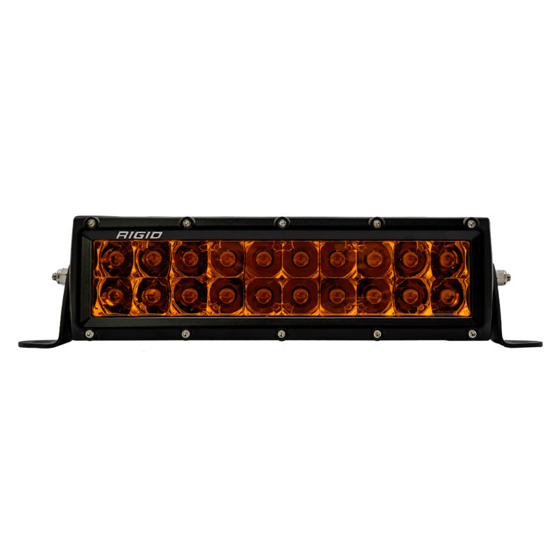 RIGID E-Series 10 in. LED Light, Spot, Amber PRO Lens