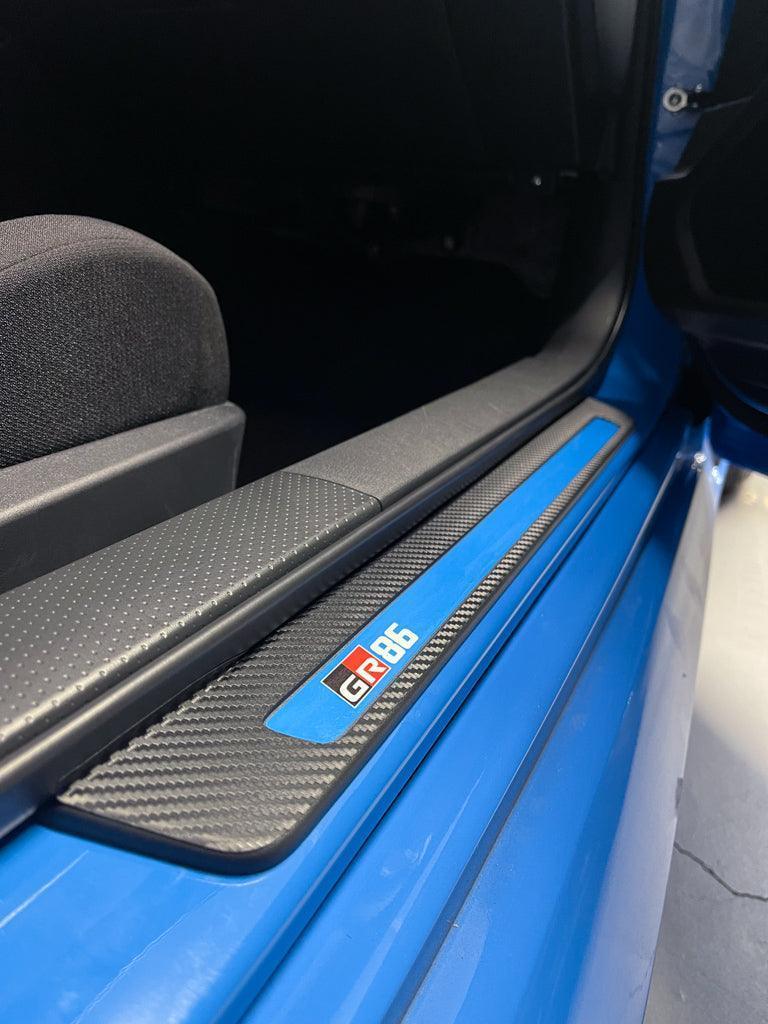 3D Carbon Door Sill Overlay Part 1 (Lower) - 2022+ BRZ / GR86