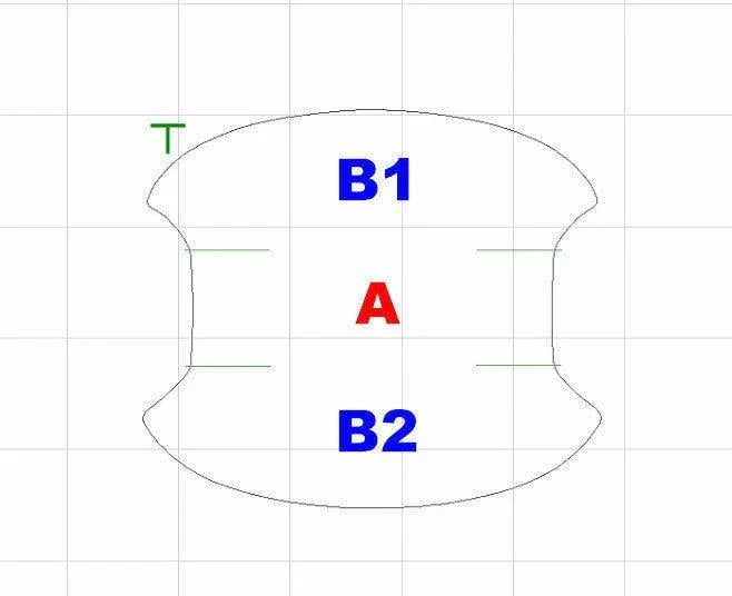 3D Carbon Fiber Vinyl Door Cup Protectors - 2015-2020 Subaru WRX / STI