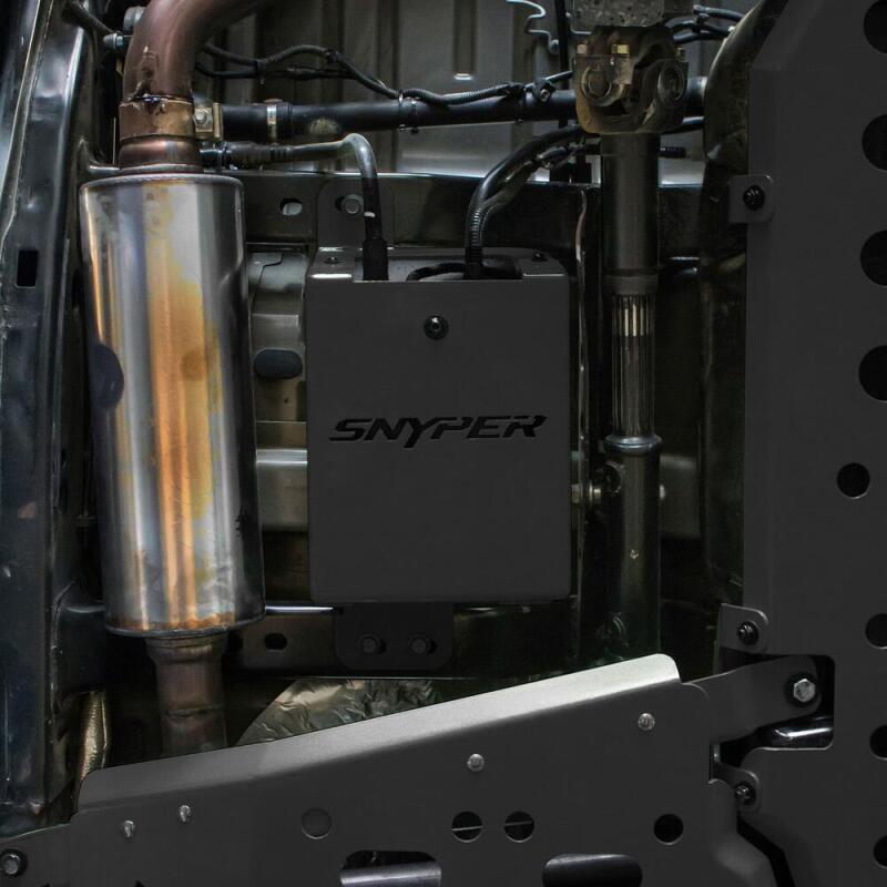 Westin Snyper Evap Canister Skid Plate, fits Jeep Wrangler