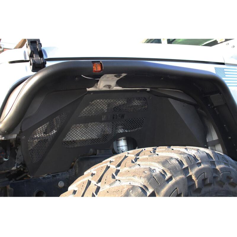 Westin Front Inner Fenders, Pair, fits Jeep Wrangler