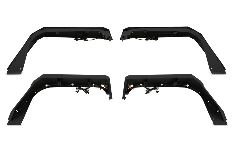 Body Armor 4x4 Front Fender Flares, fits Jeep Wrangler