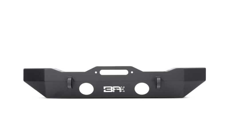 Body Armor 4x4 Mid-Stubby Front Winch Bumper, fits Jeep Wrangler