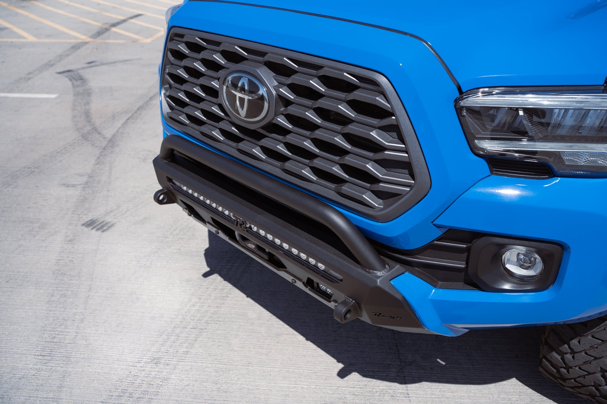 3rd-Gen-Tacoma-Center-Mount-Winch-Front-Bumper-w-Top-Hoop-5 - NVMOS