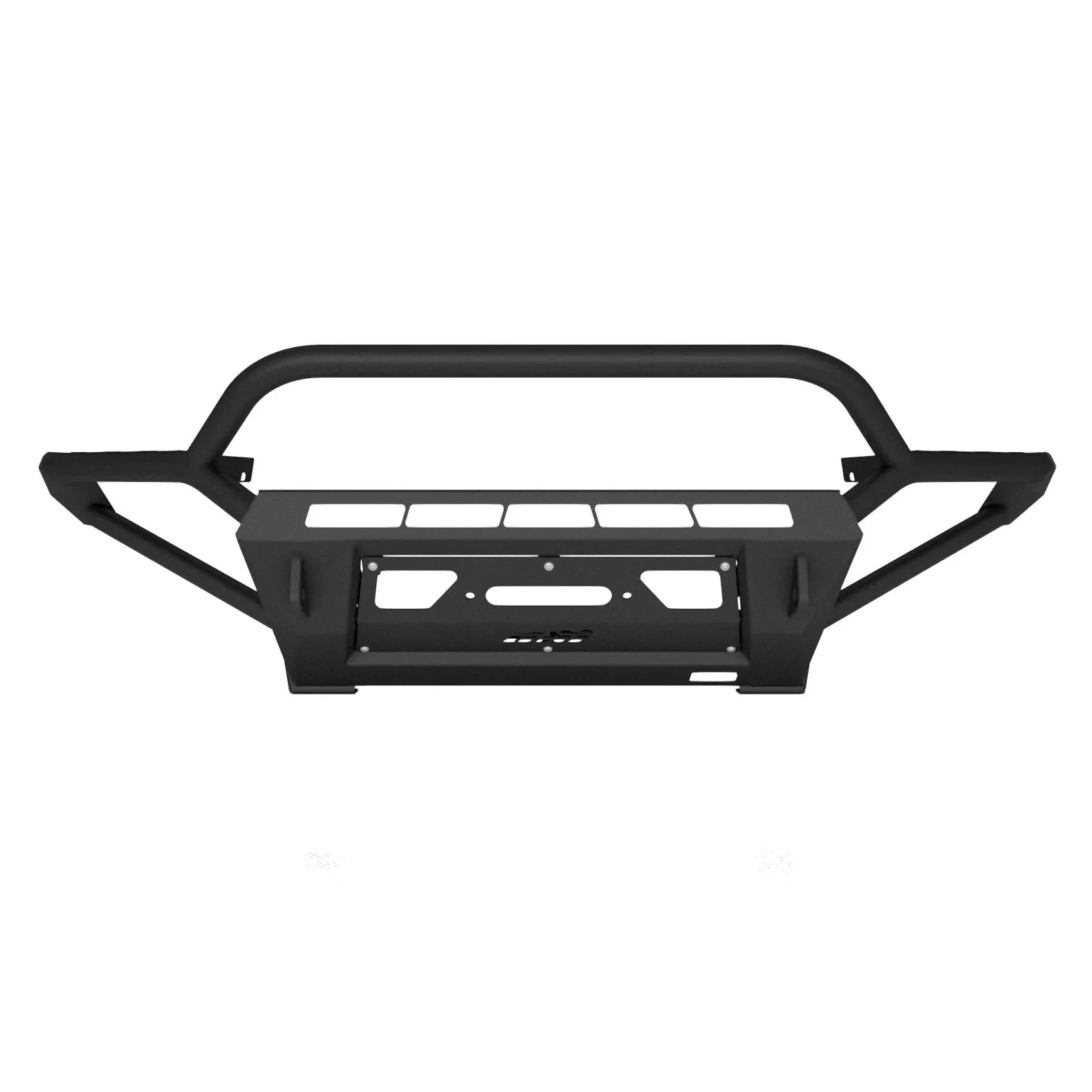 Steel hybrid front bumper for 3rd gen Toyota Tacoma, off-road vehicle accessory
