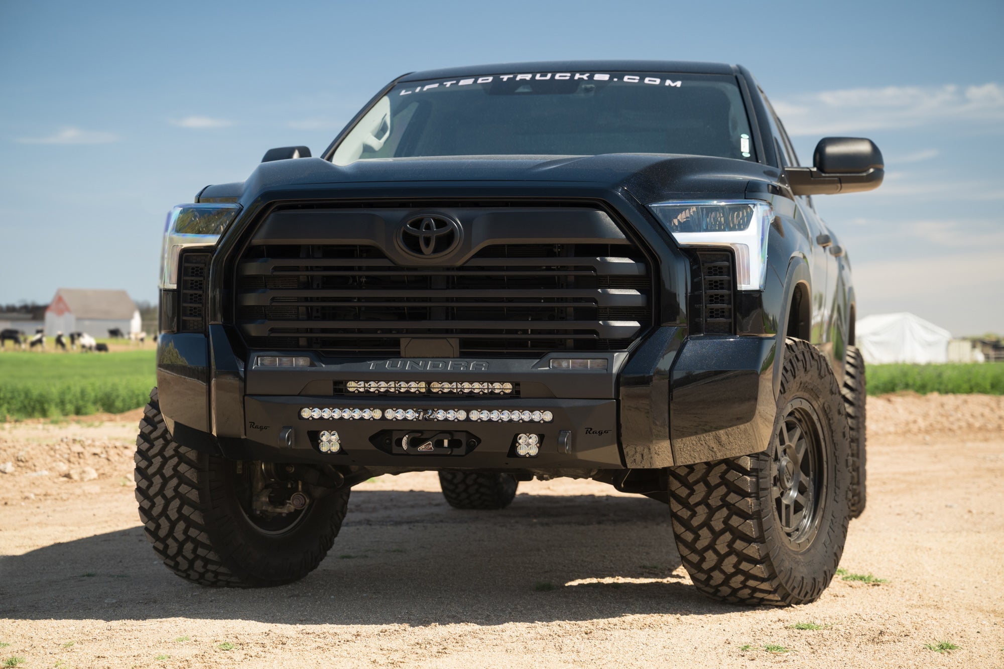 3rd-Gen-Tundra-Center-Mount-Winch-Front-Bumper-Installed-3 - NVMOS
