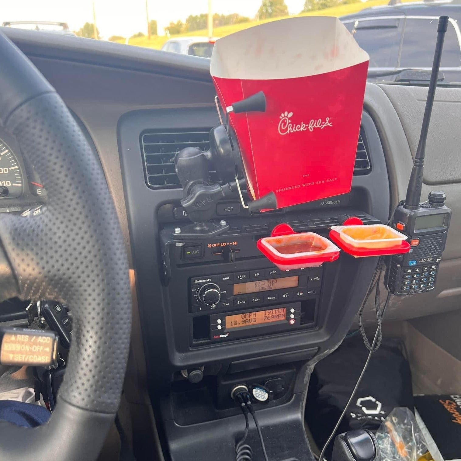 3rd Gen 4Runner Phone Mount | Modular Accessory Mount (MAM) | (1996-2002)