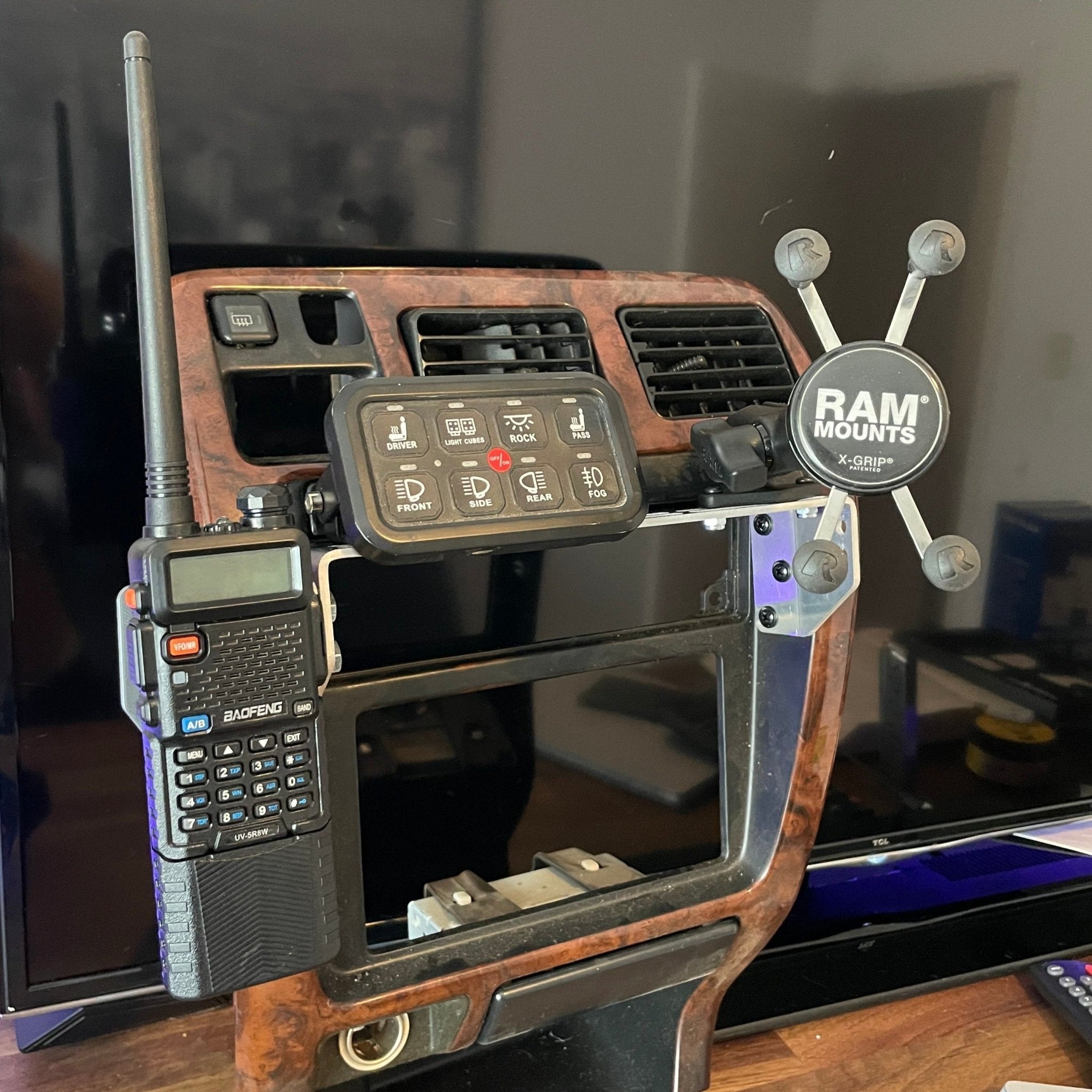 3rd Gen 4Runner Phone Mount | Modular Accessory Mount (MAM) | (1996-2002)