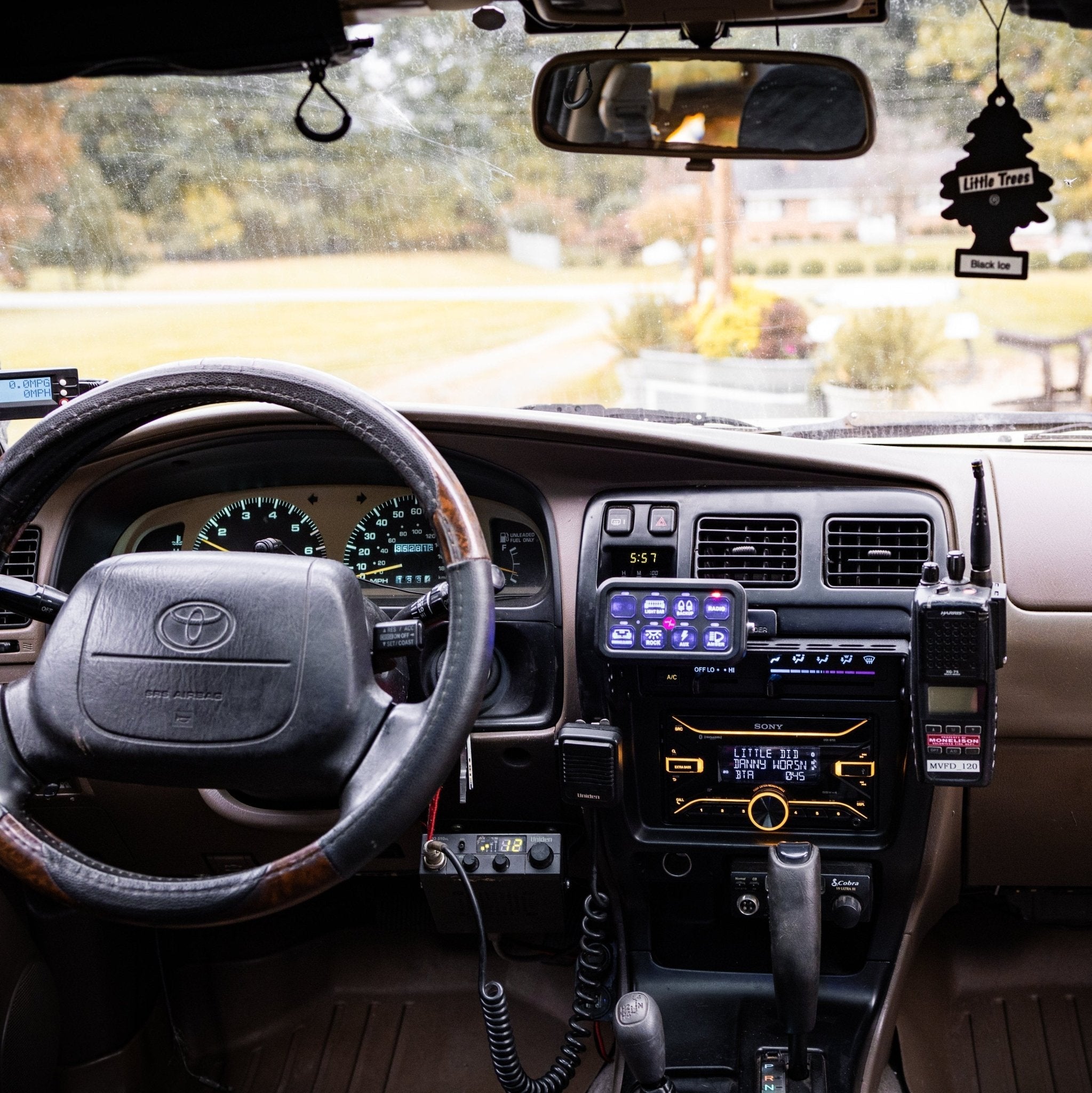 3rd Gen 4Runner Phone Mount | Modular Accessory Mount (MAM) | (1996-2002)