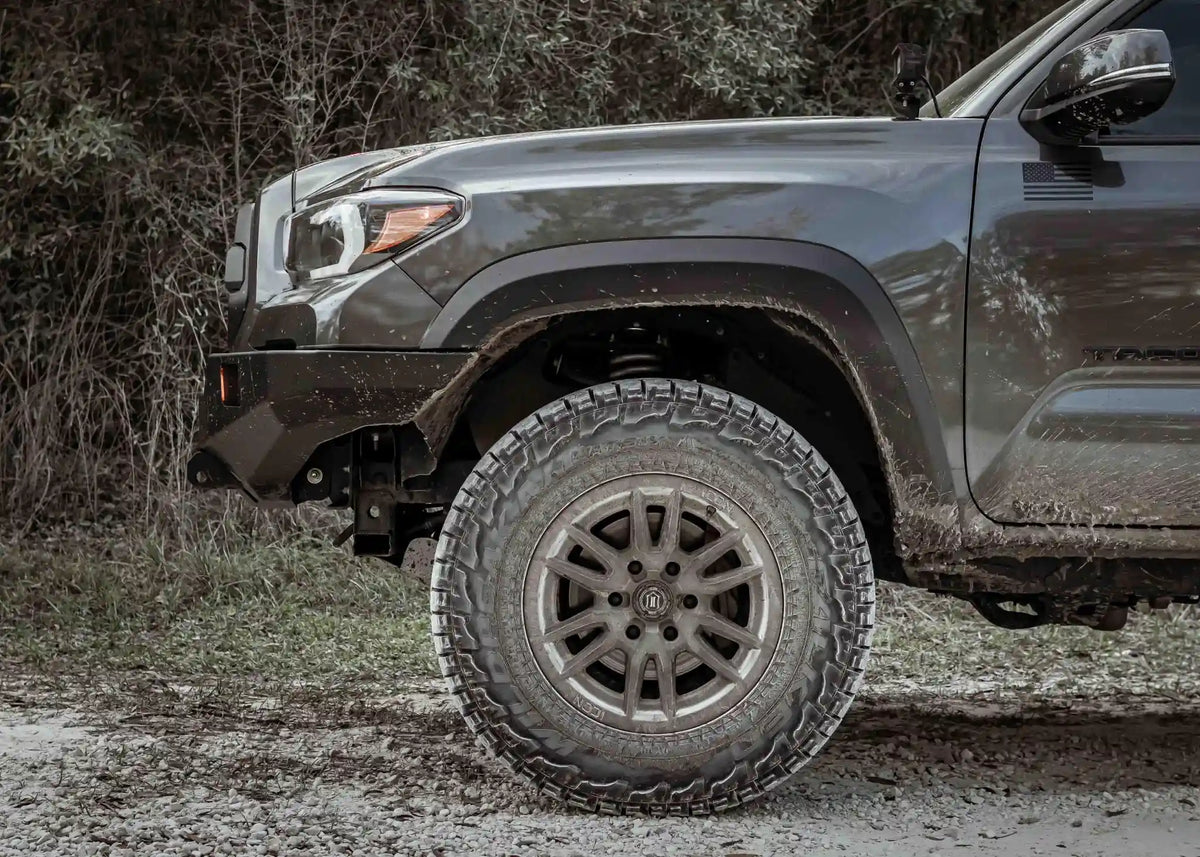 3rd-gen-tacoma-hybrid-front-bumper-without-bull-bar-side-view - NVMOS