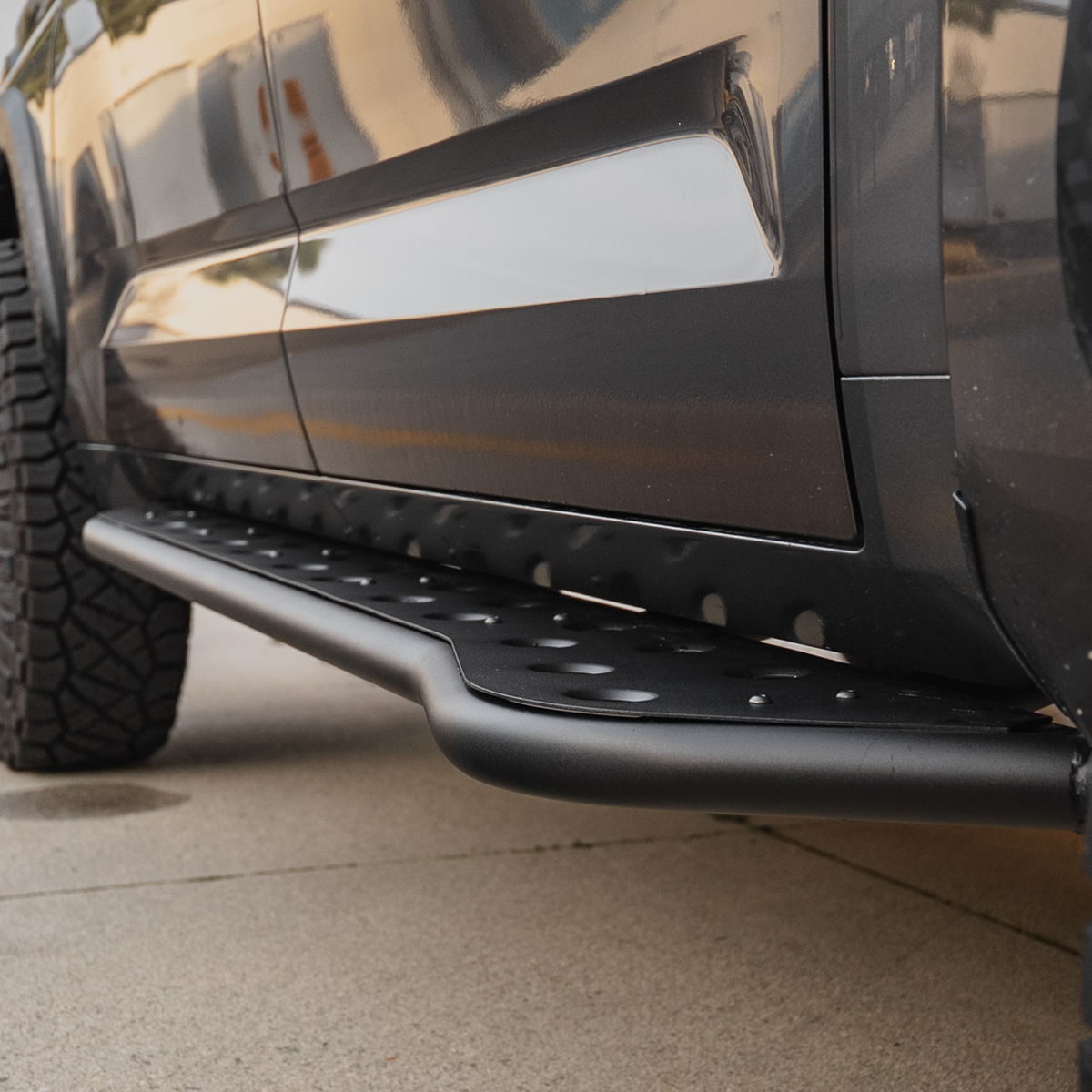 Cali Raised LED Rock Sliders For 2022+ Toyota Tundra