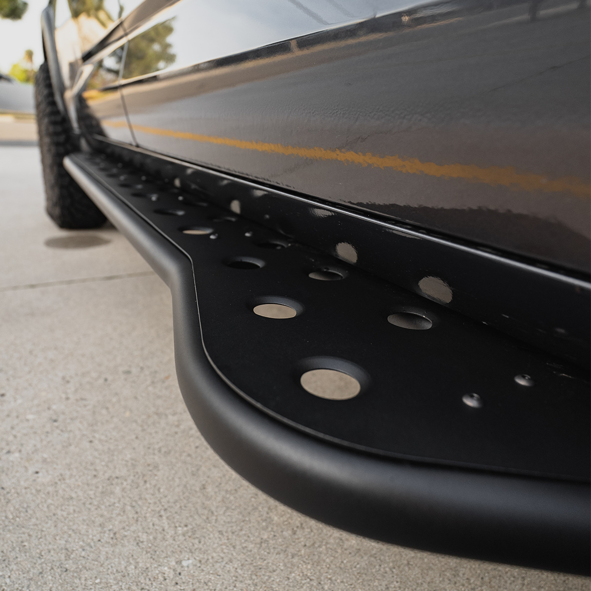 Cali Raised LED Rock Sliders For 2022+ Toyota Tundra