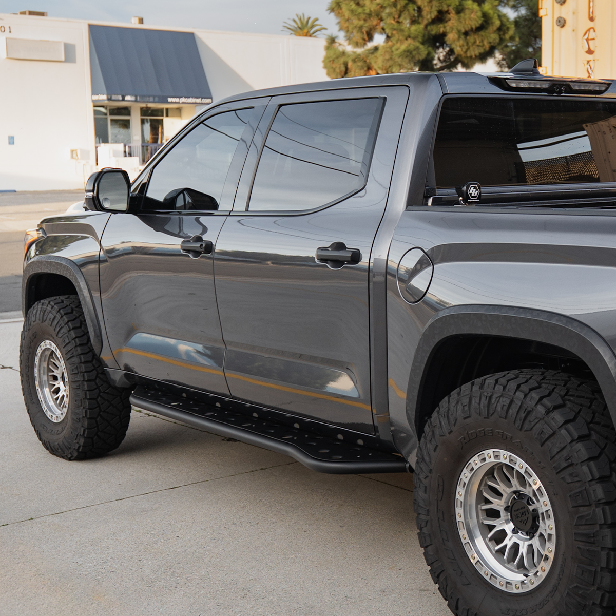 Cali Raised LED Rock Sliders For 2022+ Toyota Tundra