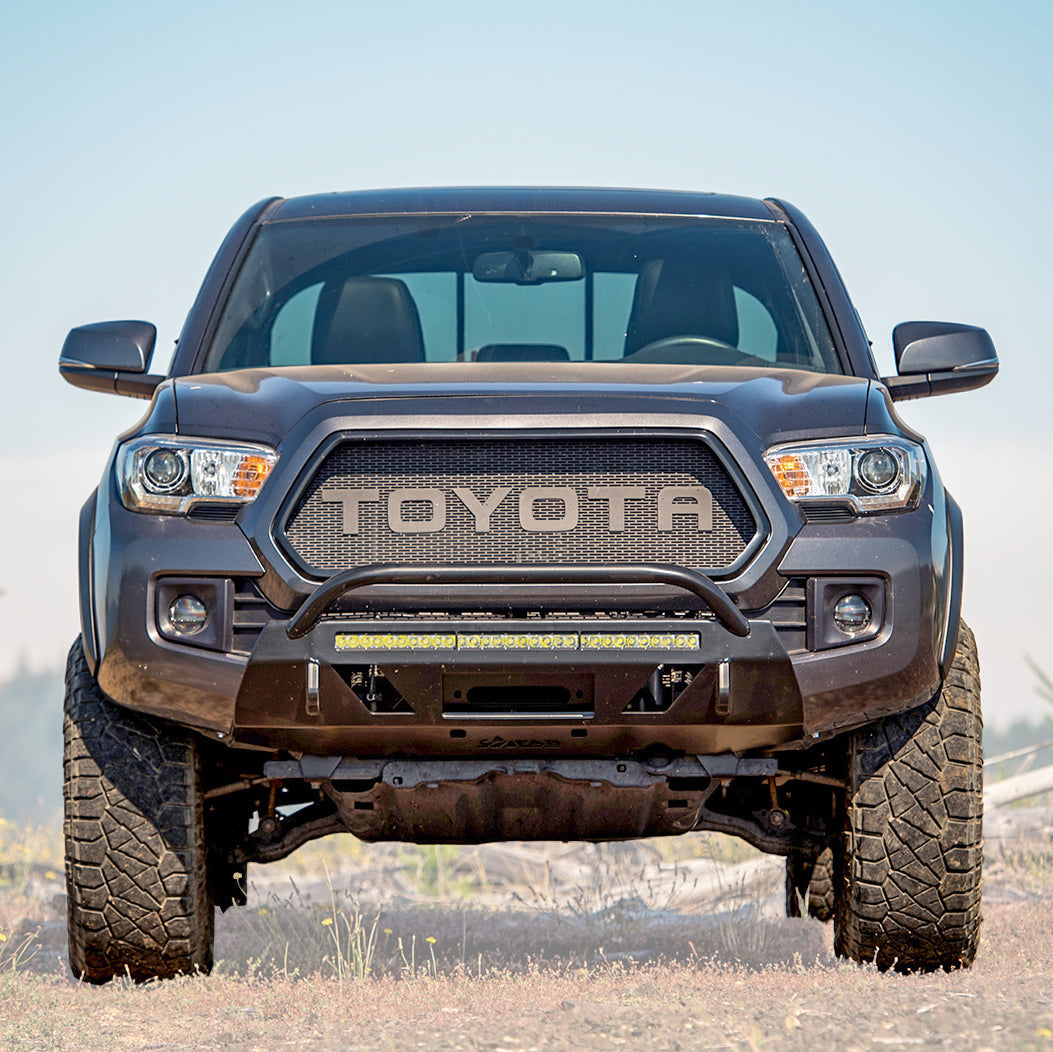 C4 Fabrication Tacoma Front Lo-Pro Winch Bumper / 3rd Gen / 2016-2023