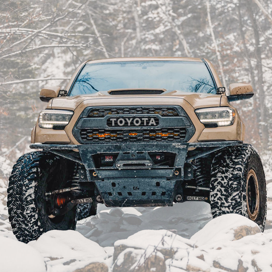 C4 Fabrication Tacoma Rock Runner Front Bumper / 3rd Gen / 2016-2023