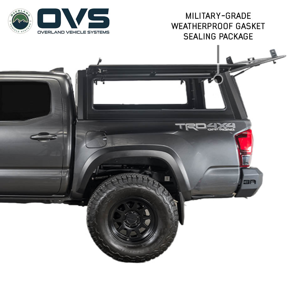 Overland Vehicle Systems Expedition PRO truck cap for 2016-2023 Toyota Tacoma - view 9