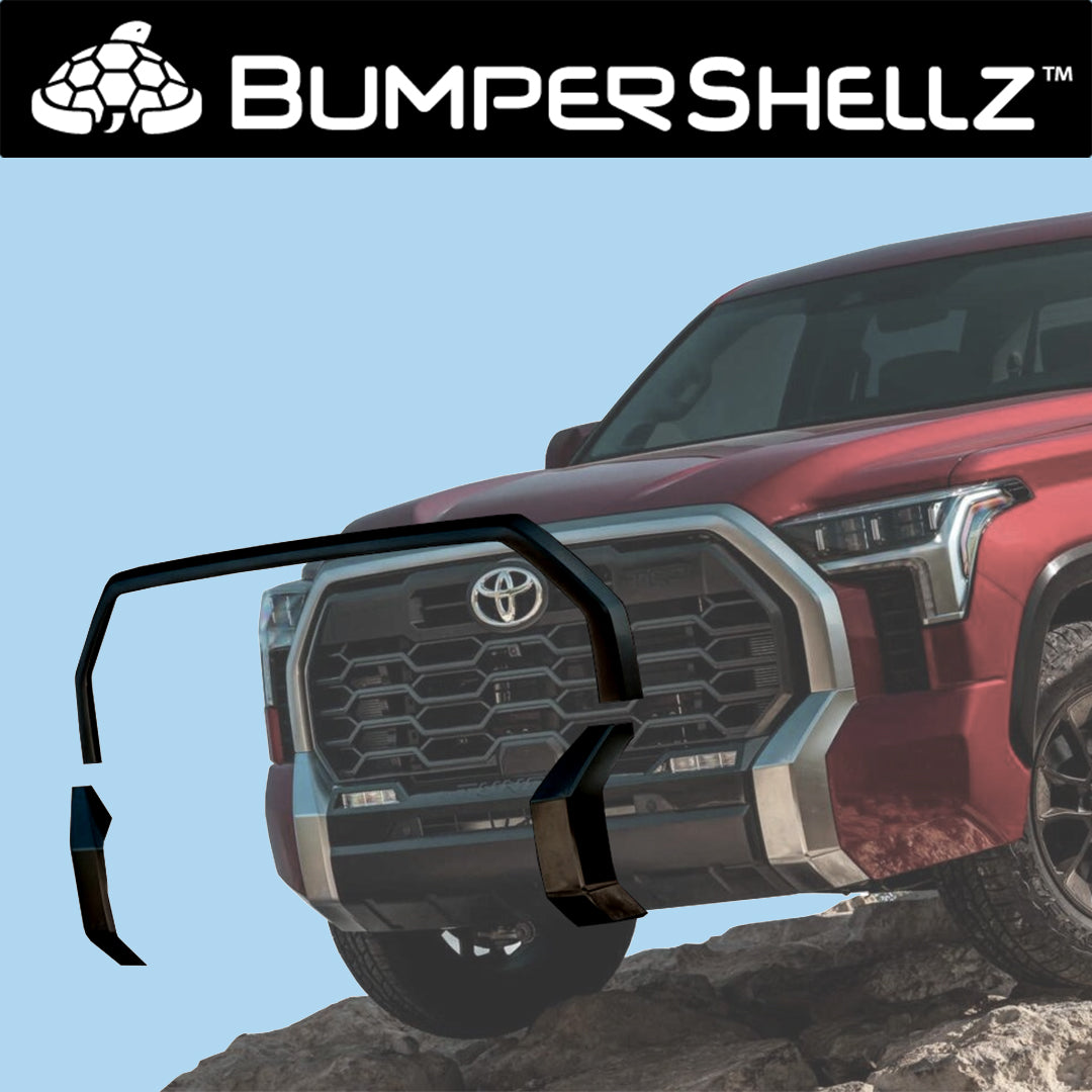 2022+ Toyota Tundra Front Grille Surround BumperShellz - Chrome Delete Kit