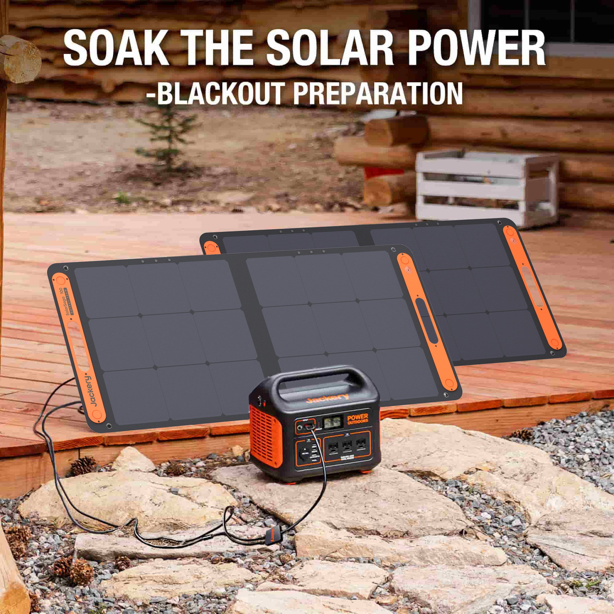Jackery SolarSaga 100W Solar Panel