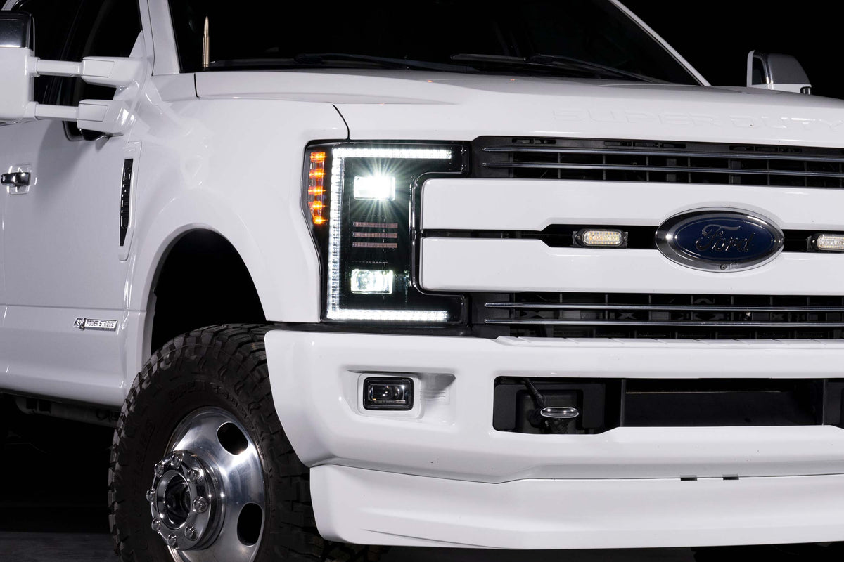 Morimoto Ford Super Duty (17-19) XB Hybrid LED Headlights