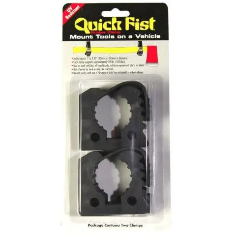 Quick Fist rubber tool clamp pack of 2, universal fit