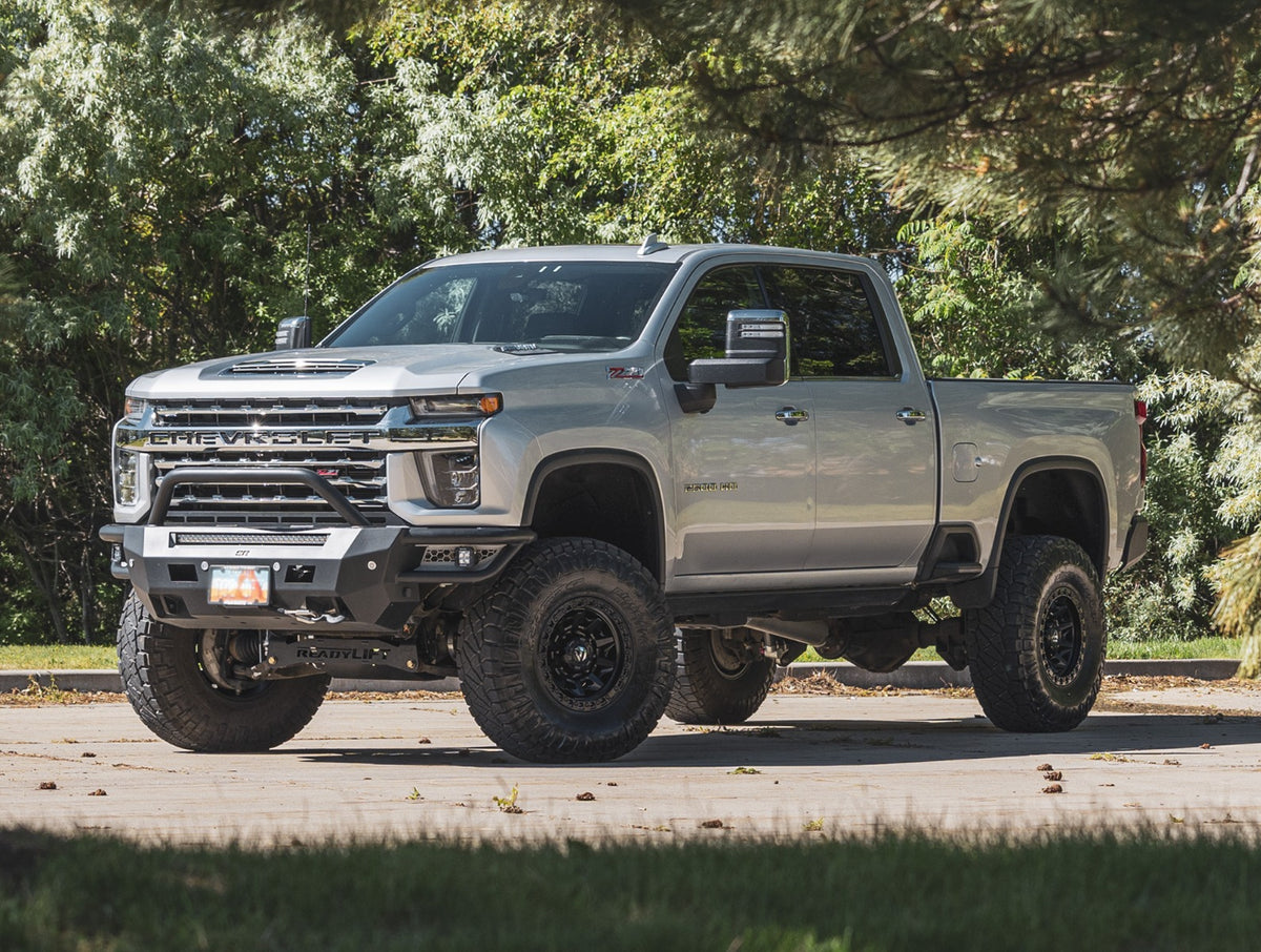 ReadyLIFT 8" MAX3.3 Suspension System W/ Falcon 3.3 Shocks And Fab UCA Arms - 2020-2026 GM Silverado / Sierra 2500HD/3500HD