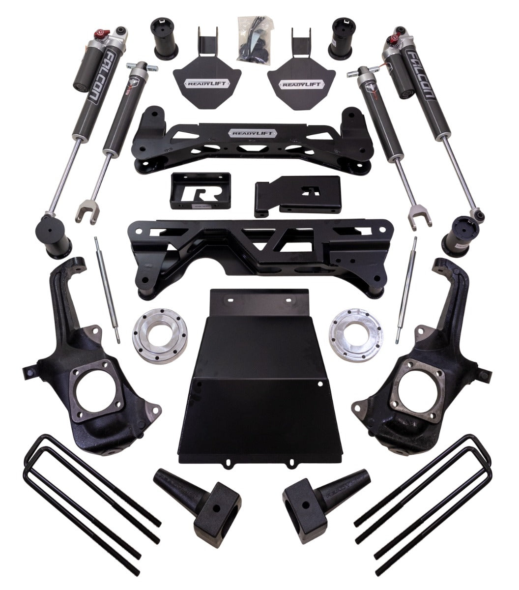 ReadyLIFT 5-6" MAX 2.1 Suspension System - GM Silverado / Sierra 2500HD/3500HD W/ Falcon Shocks 2011-2019