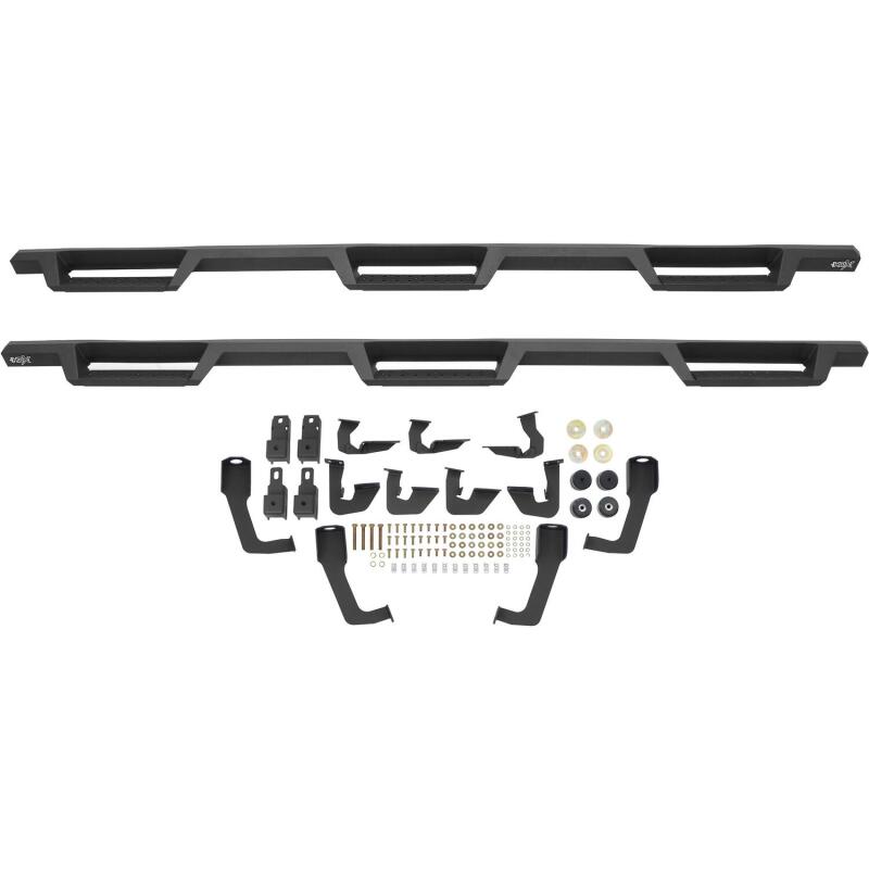 Westin HDX Drop Wheel-to-Wheel Nerf Step Bars, Crew Cab, 8 ft. Bed, Excludes Dually, fits Chevy Silverado HD 2500/3500