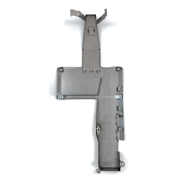 Aluminum skid plate for Toyota Tacoma undercarriage protection, off-road vehicle accessory
