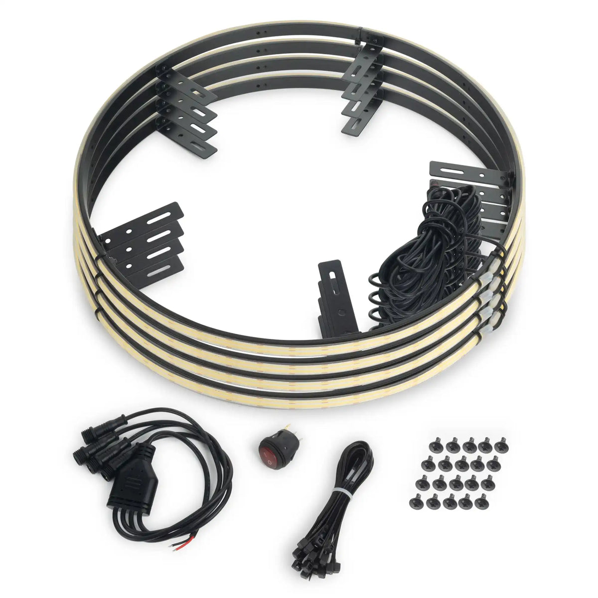 ORACLE Lighting PLASMA 16.5 inch LED wheel rings for universal fit
