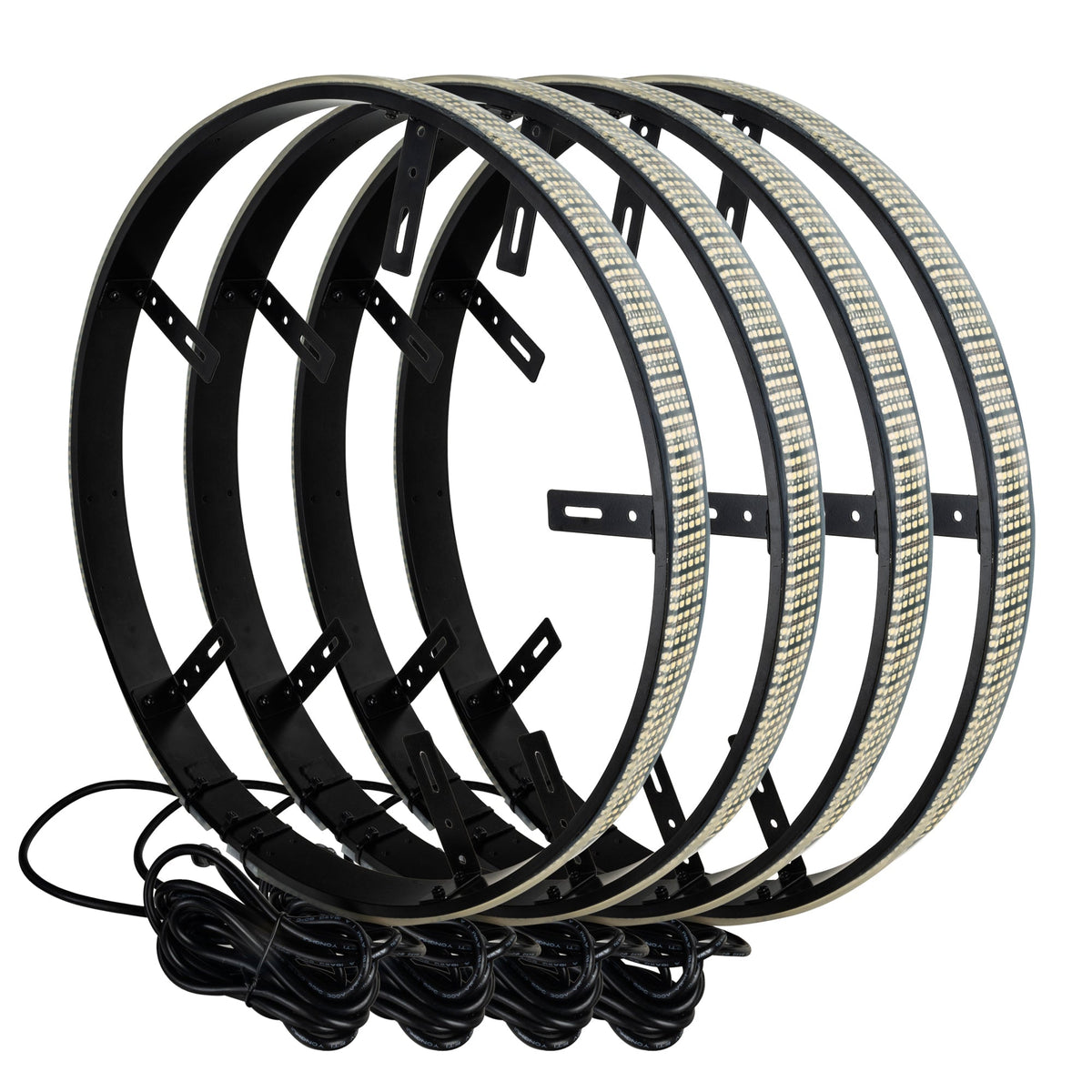ORACLE Lighting XTREME Illumination 5-row white LED wheel rings, universal fit