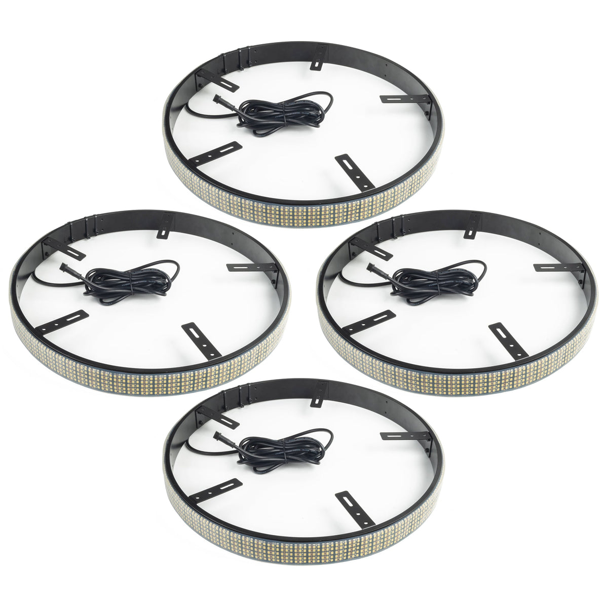 ORACLE Lighting XTREME Illumination 5-row white LED wheel rings, universal fit