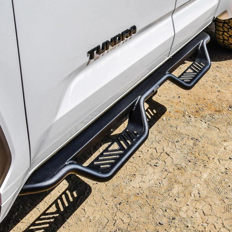 Westin Outlaw Drop Nerf Step Bars, Double Cab, fits Toyota Tundra