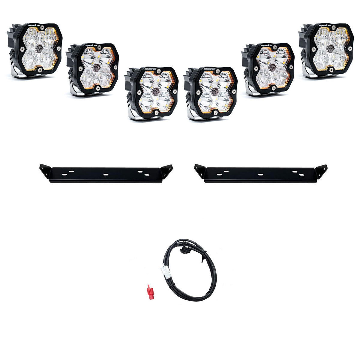Baja Designs Squadron 2.0 Sport Behind-the-Grille Light Kit - Ford 2021-26 F-150 Raptor, 2024-26 F-150 Raptor 37/R