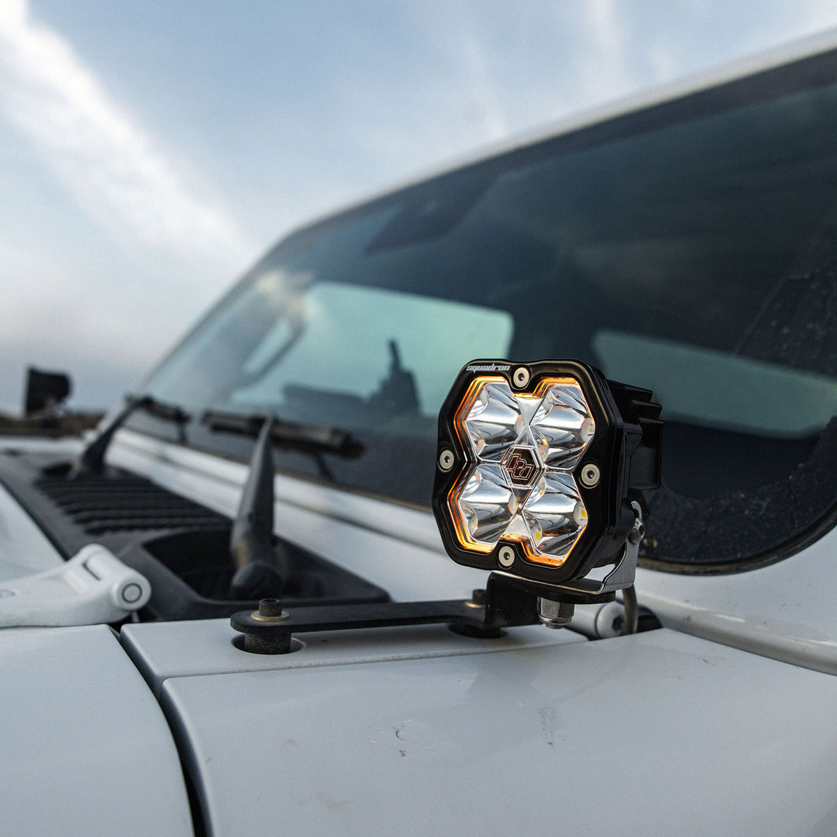 Baja Designs Squadron 2.0 Sport A-Pillar Light Kit - Jeep 2018-26 Wrangler JL; 2020-26 Gladiator JT