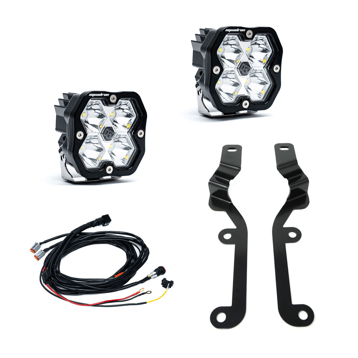 Baja Designs Squadron 2.0 Sport A-Pillar Light Kit - Chevy 2019-2026 Silverado 1500