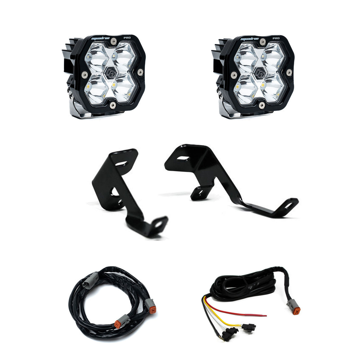Baja Designs Squadron 2.0 Pro A-Pillar Light Kit - Ford 2015-20 F-150; 2017-20 F-150 Raptor