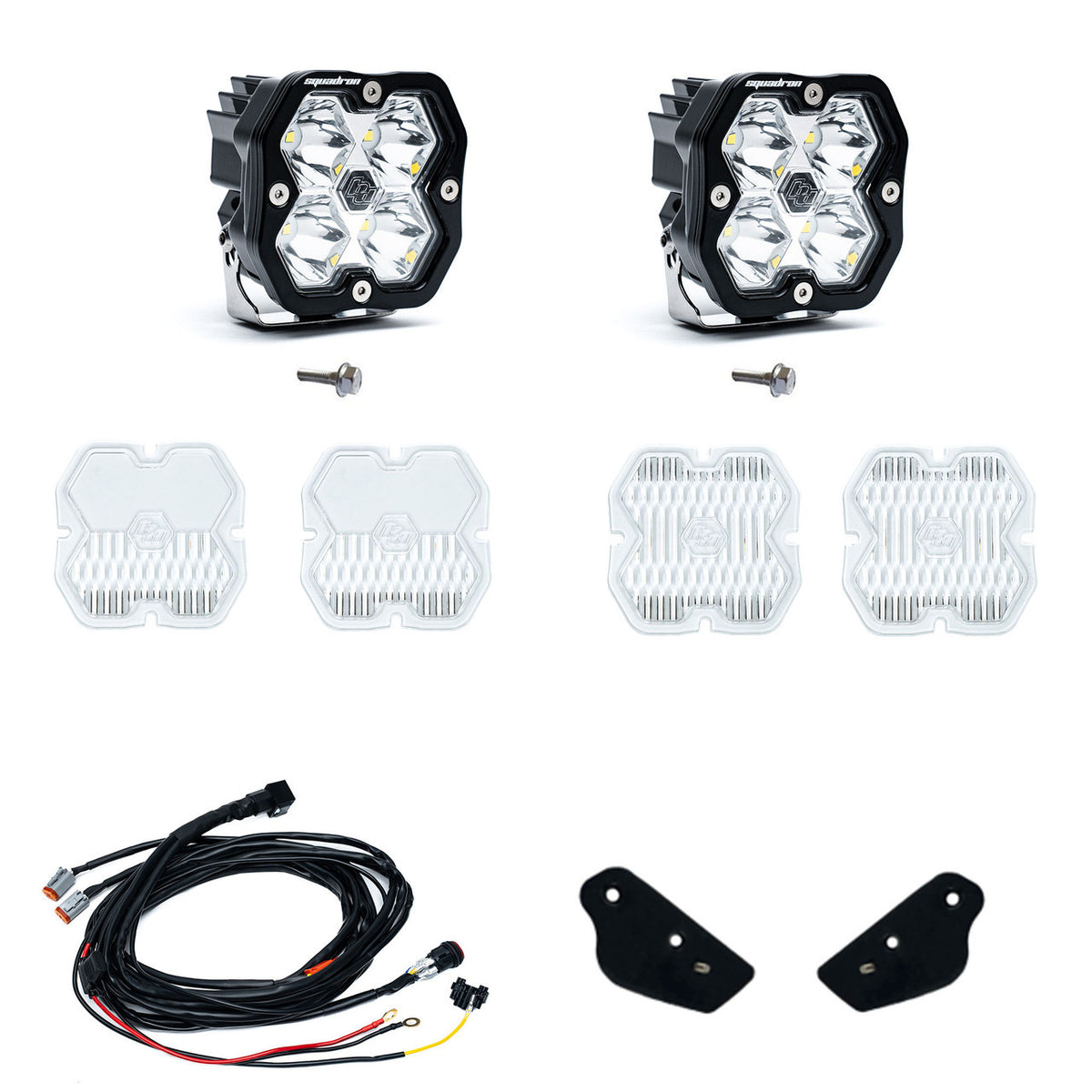 Baja Designs Squadron 2.0 Sport A-Pillar Light Kit - Ford 2021-26 Bronco; 2022-24 Bronco Raptor
