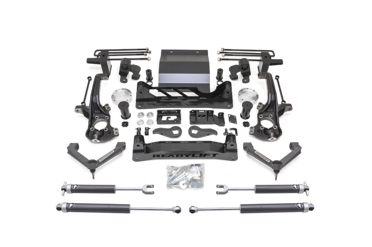 ReadyLIFT 8" Lift Kit - GM Silverado / Sierra 2500HD/3500HD W/ Falcon 2.1 Shocks 2020-2026